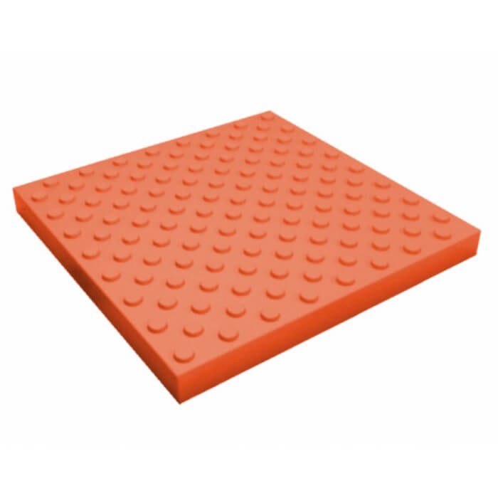 плитка тактильная красная